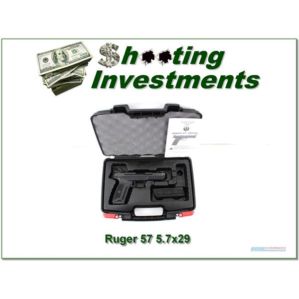 5.7 mm (all) Ruger 57 x 28 new in case 2 20 round mags
