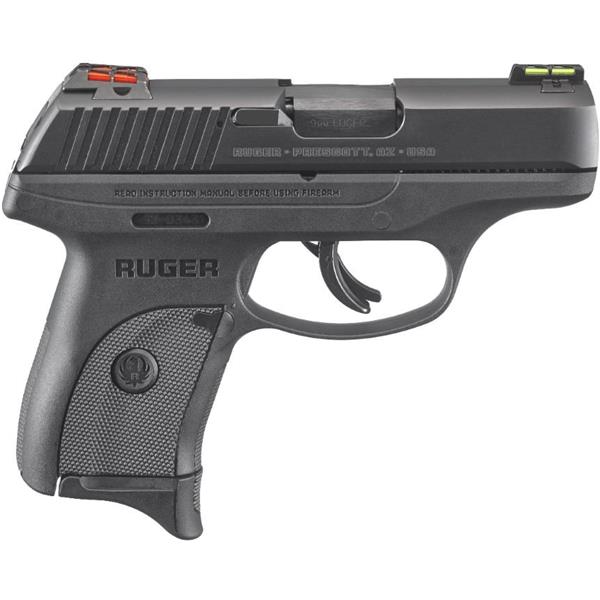 Ruger LC9S 9MM 7+1 w/ Fiber Optic Sights 736676032709 RULC9S_HV