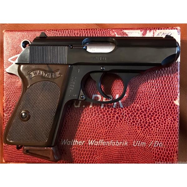 .380 ACP RARE PPK, .380-WALTHER ARMS, 1966 ULM /COLLECTOR, IN EXQUISITE CONDITION
