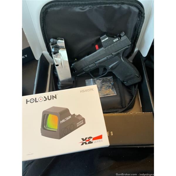 9mm Luger Springfield Armory Hellcat OSP with Holosun HS407k 3 inch " barrel