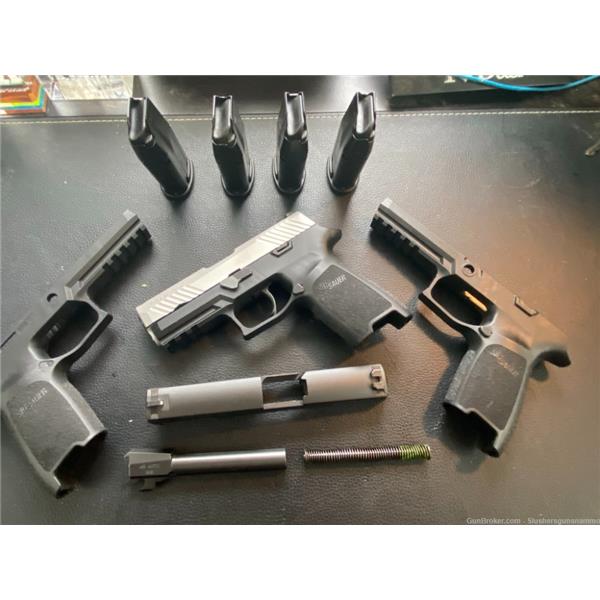 .45 ACP Sig Sauer P320 Full and Compact Package Shared FCU