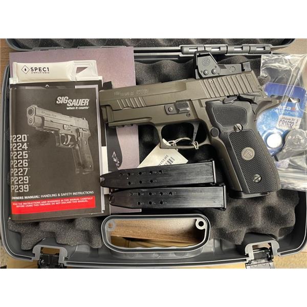 9mm Luger P229R NEW Sig Sauer P229 Legion RXP SAO Romeo1Pro 10 Round .01 NR 798681626625 4 inch " barrel 229R-9-LEGION- SAO-RXP
