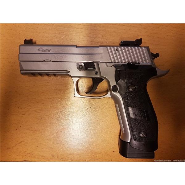 9mm Luger Sig Sauer P226 LDC II silver 9x19 TACOPS