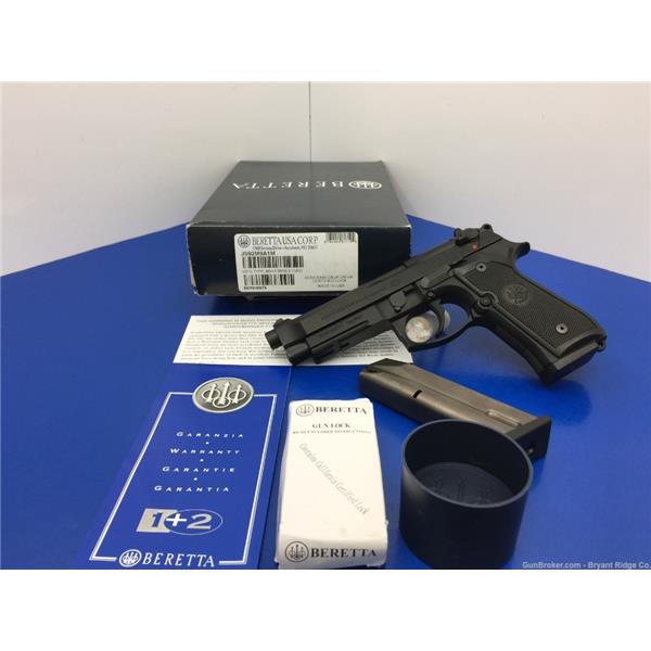 9mm Luger 92 FS 2012 Beretta 92FS Black 4.9" *STUNNING SEMI-AUTOMATIC PISTOL* cs