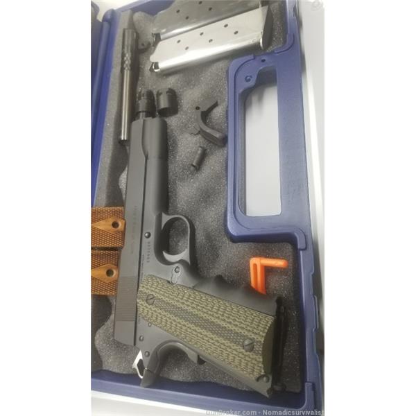 .45 ACP 1911 GOVERNMENT SERIES 70 Threaded Colt Government series Black Army Retro O1911M Cam-lok NR 5 inch " barrel