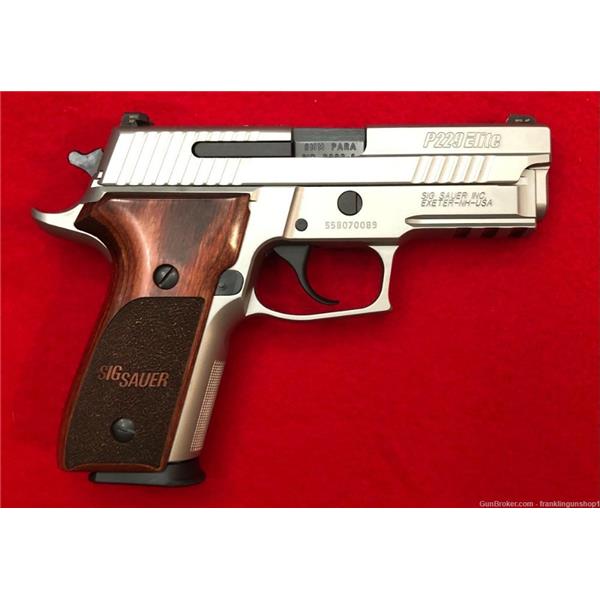 9mm Luger P229R RARE, Sig Sauer 229 SSE in NEW IN BOX Stainless Elite E29R-9-SSE