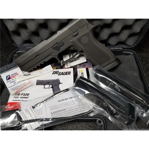 9mm Luger Sig Sauer P320X5 LEGION 5in, Legion Gray, Striker, X-Grip, 3ea Mags NEW 798681618286 320X5-9-LEGION-R2 5 inch " barrel