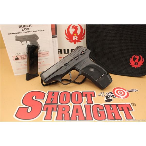 9mm Luger Ruger / Sturm, & Co. LC9 3.1" w/Box $10S&H NoCCFees 3 inch " barrel