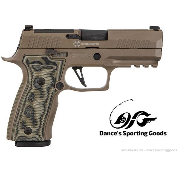 9mm Luger P320 AXGCA Scorpion Sig Sauer AXG 3.9"BBL w/ Three 17 Rd Mags NIB 320AXGCA-9-CW-SCPN-R2 3 inch " barrel