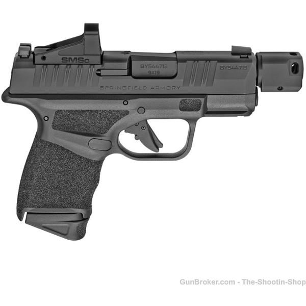 9mm Luger (9x19 Para) Hellcat RDP Tactical Springfield Armory HELLCAT Compact Pistol 9MM 13RD w SMSx Red Dot Sight 706397947446 3 inch " barrel HC9389BTOSPSMC
