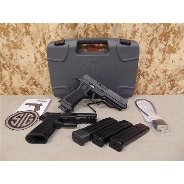 9mm Luger PENNY! SIG SAUER, P320X FULL, 9X19, W/ 4.7" BARREL!! 798681618262