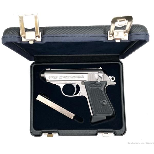Walther Arms PPK Stainless .380 ACP FACTORY NEW NO RESERVE PENNY 723364209932 3 inch " barrel