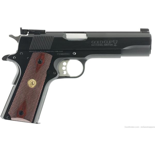 Colt 1911 Gold Cup National Match Series 70 .45 ACP 5" 8rds (O5870A1) 098289042927