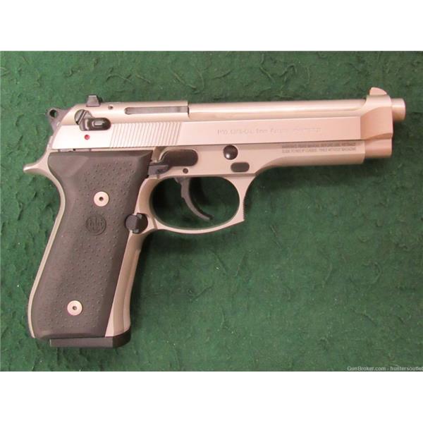 9mm Luger Beretta 92FS Inox 9 MM 9x19 4.9" Stainless CA Legal JS92F510CA New 082442884998