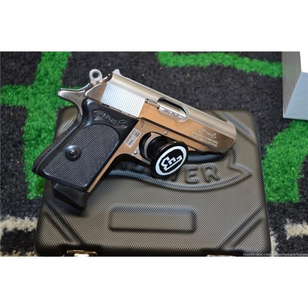 Walther Arms PPK in .380 ACP With 3.3"Brl and 2-6rnd Mags NIB! 4796001 / (209932)
