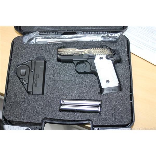 .380 ACP P238 Sig Sauer 238-380-ESW NITRON SAO Engraved
