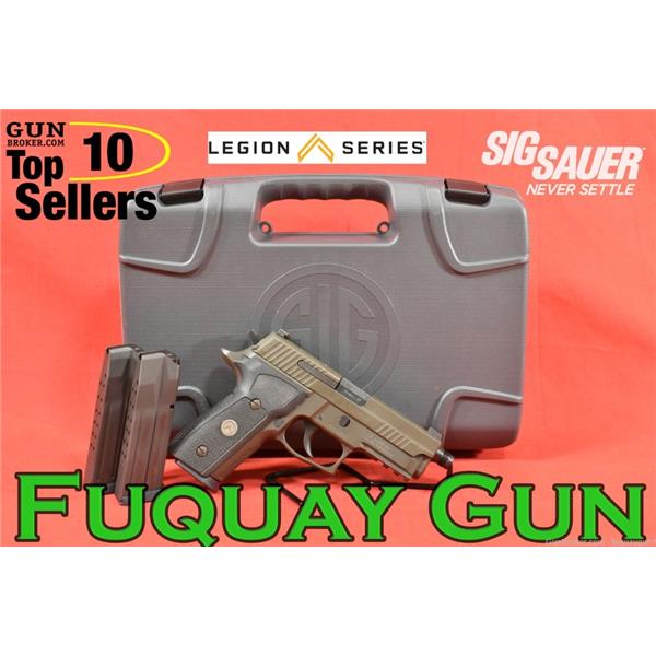 9mm Luger SIG Sauer P229 LEGION COMPACT 4.5" THRD BBL 15+1 Decocker E29R-9-LEGION 798681534845 T64505 PREOWNED 4 inch " barrel
