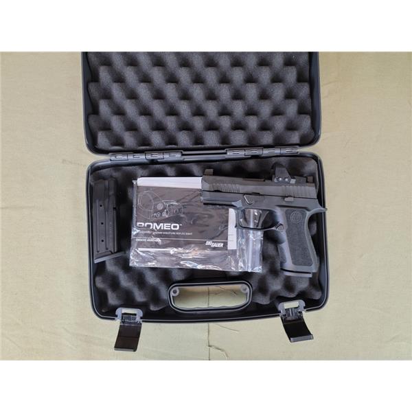 9mm Luger P320X5 Sig Sauer P320 X compact 798681621309 320xc-9-bxr3-rxp 4 inch " barrel