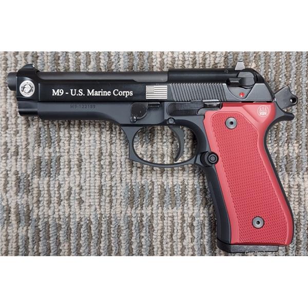 92 FS Used Beretta 92FS M9 Marine Corps Edition 9mm Luger Pistol 3x17Rd Mags 5" 5 inch " barrel