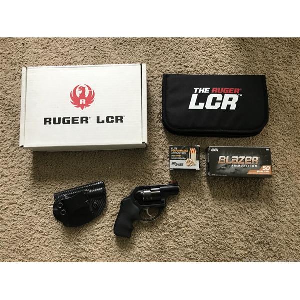 .38 Special +P Ruger / Sturm, & Co. LCRx 38 Snubnose Revolver 2 inch " barrel