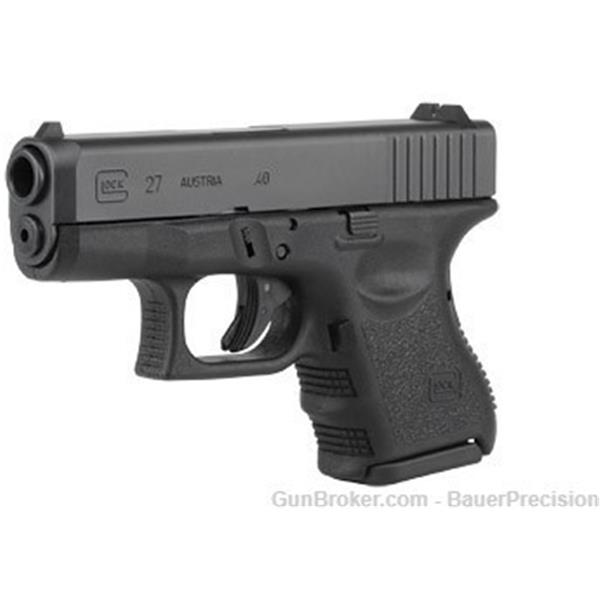 .40 S&W Glock 27 Gen 3 40 9rd 2 Mags G27 G27G3 UI2750201 764503001277