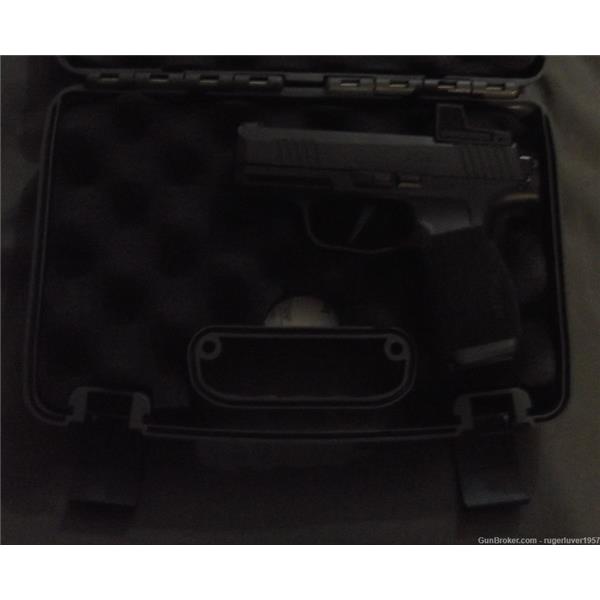 9mm Luger P365 Nitron Micro-Compact Sig Sauer P365X with ROMEOZERO gently used like new 365X-9-BXR3-RXZ 3 inch " barrel