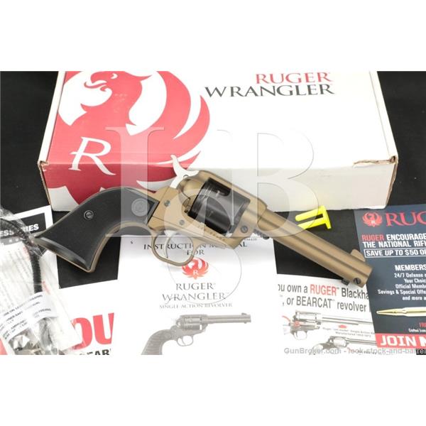 Ruger / Sturm, & Co. Wrangler 02004 .22 LR Bronze Cerakote Single Action Revolver MFD 2019