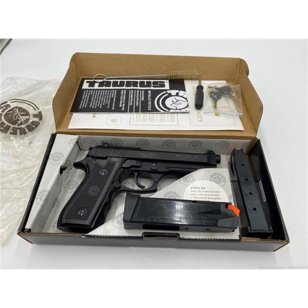 .40 S&W NIB Taurus PT-101 .40S&W with rail, adjustable sights and two 16 magazines 5 inch " barrel 1-10105P-16