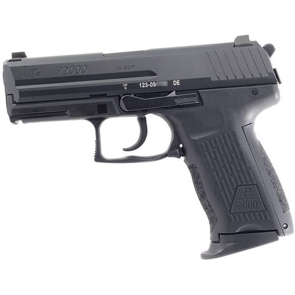 9mm Luger (9x19 Para) Heckler & Koch P2000 V3 .40 S&W 3.6` BBL DA/SA Night Sights 3x10rd 81000052 642230260832 {1}-53725