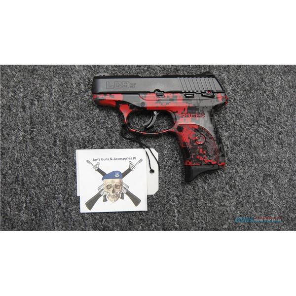 Ruger LC9s Red Digital Camo 9mm