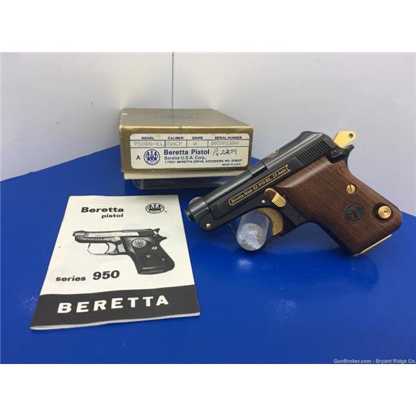 Other Model .25 Caliber (6.35mm) Beretta 950 BS-EL Jetfire Acp Blue 2.5" *AMAZING SEMI AUTOMATIC PISTOL*