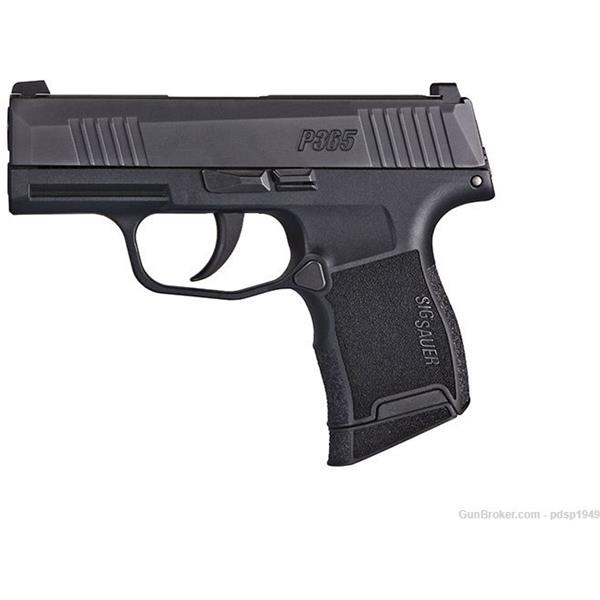9mm Luger Sig Sauer P365 Nitron Micro-Compact Conceal Carry 798681572762 365-9-BXR3