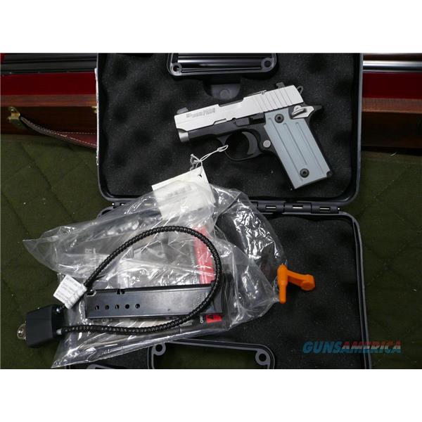 .380 (all) SIG SAUER P238 380ACP 2.7" TWO-TONE 6RD CA P238/TSS