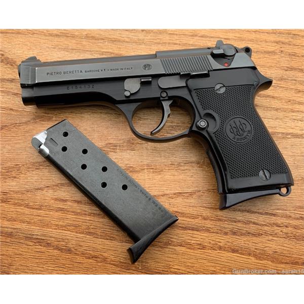 Other Model BERETTA MODEL 92 SB COMPACT TYPE M ORIGINAL GRIPS 9MM SEMI-AUTO 92SB