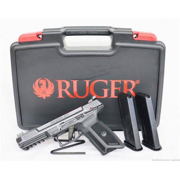 5.7X28mm Ruger / Sturm, & Co. 57 (16401) 5.7 x 28mm 4.94" S.Auto Pistol - Black Polymer 736676164011 122229 5 inch " barrel