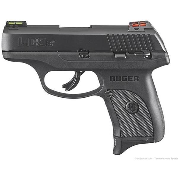Ruger / Sturm, & Co. LC9s 9mm 7+1 AS Hi-Viz Fiber Optic Sights 736676032709