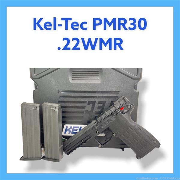 .22 WMR PMR30 KelTec PMR-30 .22WMR 22 Magnum 4.25" 30rd Black - 2 Magazines 4 inch " barrel