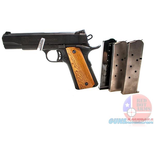 .45 ACP ARMSCOR-ROCK ISLAND ARMORY Rock Island 1911-A1 .45ACP 5", Parkerized, Hard Case 1911A1