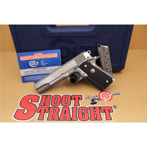 Colt 1911 Delta Elite w/Case 10MM 5" NoCCFees 5 inch " barrel