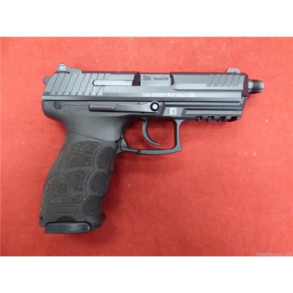 9mm Luger P30 (V3) Heckler & Koch / H&K Threaded Night Sights - Heinie NS 4 inch " barrel