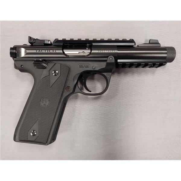 .22 LR Ruger / Sturm, & Co. NIB Mark IV 22/45 Tactical .22LR Pistol 2x10Rd Mags 4.4" Barrel 40149 736676401499 4 inch " barrel