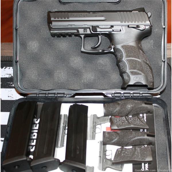 .40 S&W P30S (V3) Heckler & Koch / H&K V3 40 3.85" 13+1 Black Steel Slide