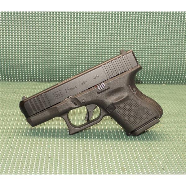 9mm Luger Glock G26 Gen5 10rd. USED NO RESERVE CC FEES Other Barrel Length"
