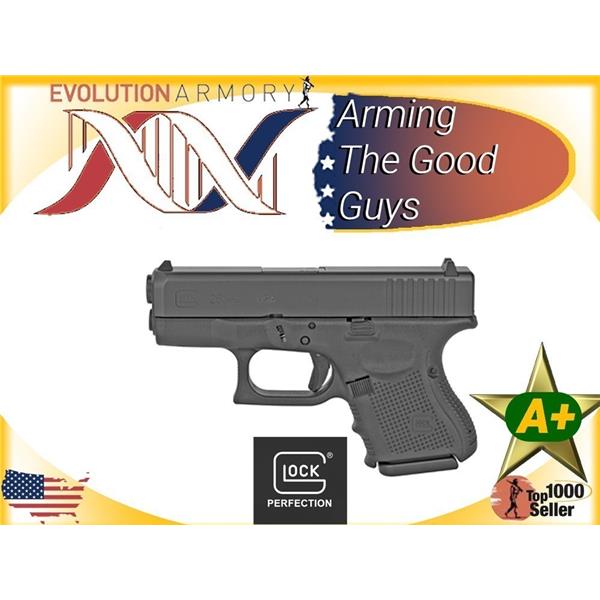 9mm Luger (9x19 Para) G26 GEN4 Glock Factory Certified PreOwned G4 BLK 10+1rds 764503046803 UR26501