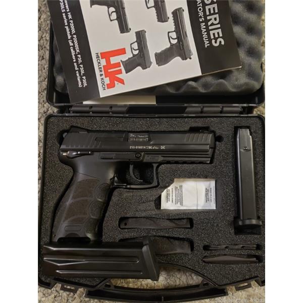 9mm Luger P30L (V3) Heckler & Koch / H&K 4 inch " barrel