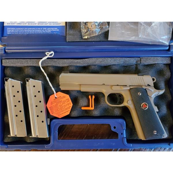 Rare Colt Delta Elite MKIV, 5" Barrel, 10mm, FDE Finish, Model O2020FDE 098289111333 5 inch " barrel