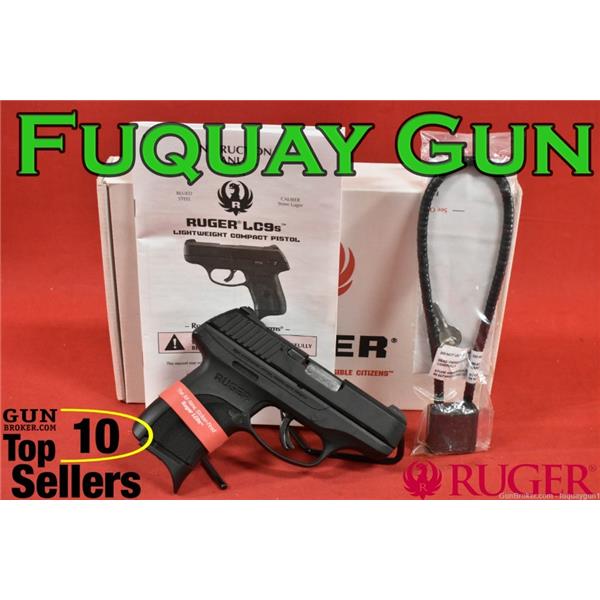 Ruger / Sturm, & Co. LC9s 9mm Luger 3.12" BBL 7+1�Thumb Safety Compact DISCONTINUED!�03235 736676032358 T64246 PREOWNED 3 inch " barrel