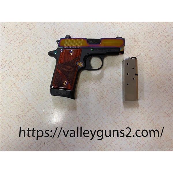 .380 ACP Sig Sauer P238 380 Rainbow Titanium