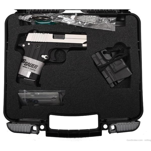 LNIB Sig Sauer P238 .380 ACP 3" Sub Compact 238-380-TSS-CA CA Okay
