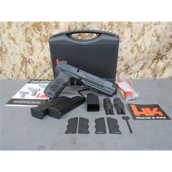 9mm Luger Heckler & Koch / H&K PENNY! HECKLER KOCH P30L (V3), 9MM, W/ 4.45" BARREL, VERY NICE!!